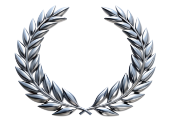 golden laurel wreath