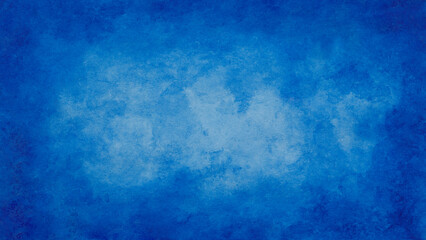 Fototapeta premium Blue azure turquoise abstract watercolor background for textures backgrounds and web banners design