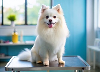 Spitz Dog Grooming: Professional Trimming Service for Fluffy Friends