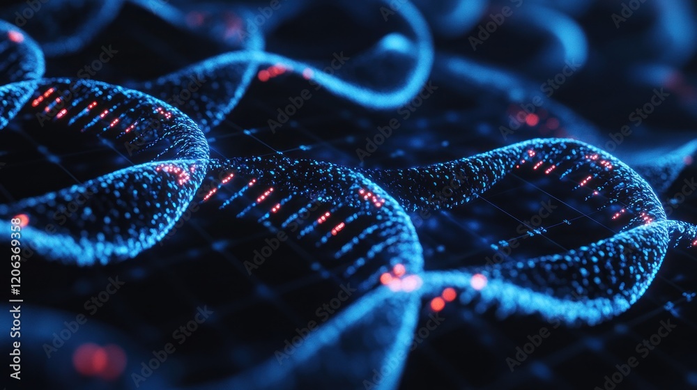 Poster Abstract Digital Rendering of DNA Helix Structure