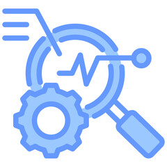 Obraz premium Fmea Blue Icon