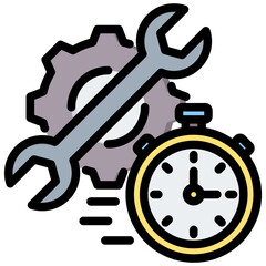 Mttr Outline Color Icon