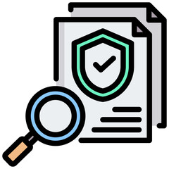 Reliability Index Outline Color Icon