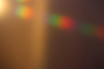 Light waves interference effect, color diffraction grating abstract background. Iridescent blurred...