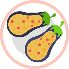 Symbol of Turkish Dishes: An eggplant used in various Turkish dishes like kebabs and stews.