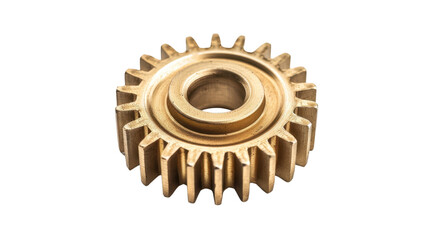
Gear wheel on transparent background 