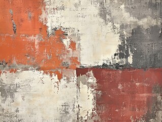 Obraz premium Abstract art in earthy tones
