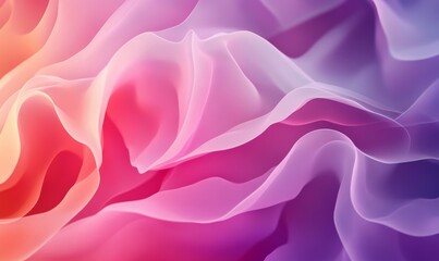 Obraz premium Fluid and colorful abstract background with smooth gradients aerial