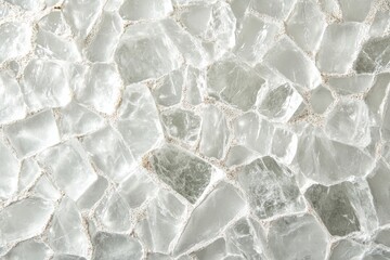 Textured translucent stone mosaic background