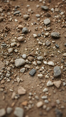 dirt surface with small stones 9, dramatic, with white tones