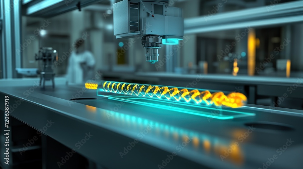 Poster Automated dna sequencing in a modern laboratory setting