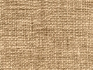 Close-up of light brown woven fabric texture.