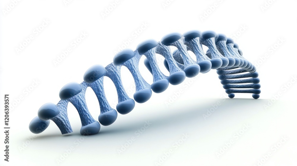 Poster Abstract Representation of a DNA Helix Structure