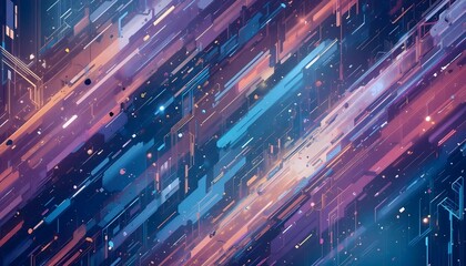 Fototapeta premium energy of fractal realms background design