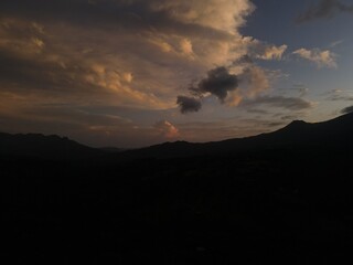 Beautiful sunset skyline photos