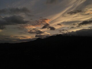 Beautiful sunset skyline photos