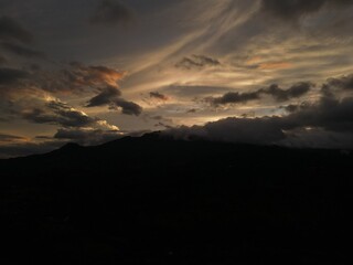 Beautiful sunset skyline photos