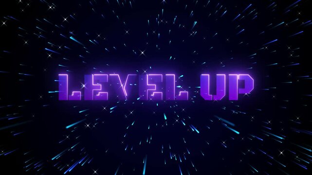 level up neon animated background level up neon galaxy 4k croma black screen looping