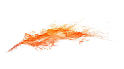 
Flame fire blazing on transparent background 
