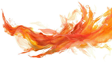 
Flame fire blazing on transparent background 