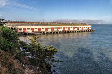 Fort Mason in San Francisco bay