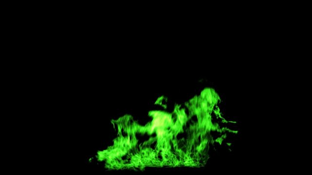 Fire 06 Loop Green HD