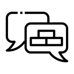 consulting Line Icon