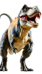 Obraz premium Expressive Dinosaur Illustration with Dynamic and Lifelike Emotions