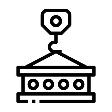 irom block Line Icon