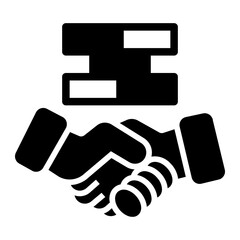 agreements Solid icon
