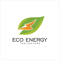 Eco-friendly green logo design with abstract nature-inspired elements and organic leaf-based illustration for environmental and sustainable concepts