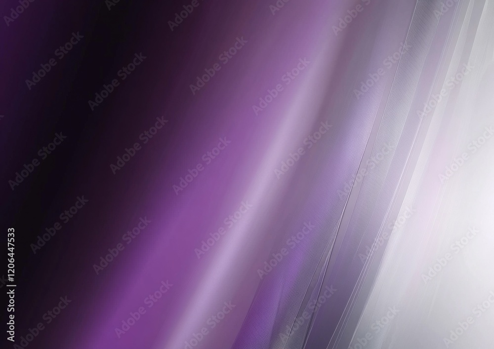 Wall mural a sophisticated abstract gradient background with rich purples and silvers.featuring elegant color t