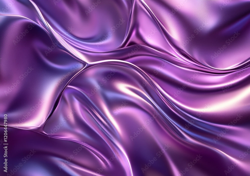 Wall mural a sophisticated abstract gradient background with rich purples and silvers.featuring elegant color t