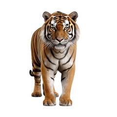 Obraz premium tiger isolated on a white transparent background