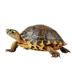 Obraz premium turtle isolated on a white transparent background 