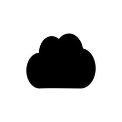 Cloud icon vector illustration. cloud sign and symbol