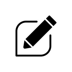 Edit icon vector illustration. edit document sign and symbol. edit text icon. pencil. sign up
