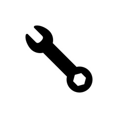 Wrench icon vector illustration. repair icon. tools sign and symbol