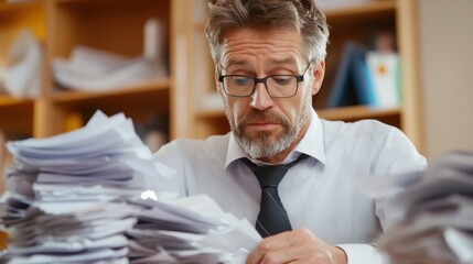 Efficient management of financial records by a diligent accountant