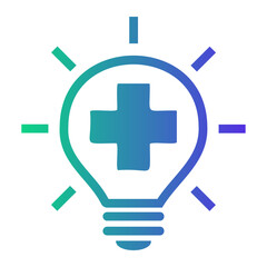 idea Line Gradient Icon