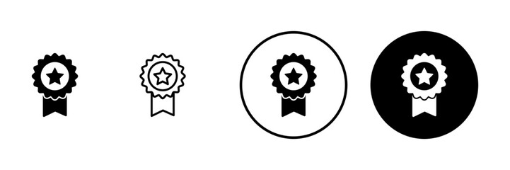 Badge icon vector. Awards icon vector. Achieve sign and symbols. Stamp