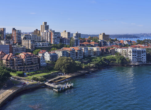 바다,선착장,주택,키리빌리,Kirribilli,시드니,호주