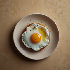 photo of delicious plate of fried eggs