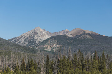 Rocky Mountain National Park Peaks Summits Beautiful Colorado Landscape