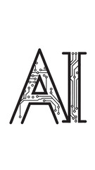 AI Circuit Design Illustration