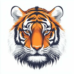 Fototapeta premium Tiger Face Logo
