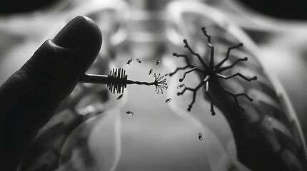 Microscopic mechanism connecting.