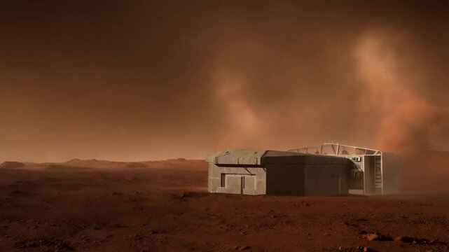base on mars