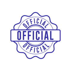 Official Stamp Graphic design vector element simple and modern