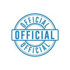 Official Stamp Graphic design vector element simple and modern
